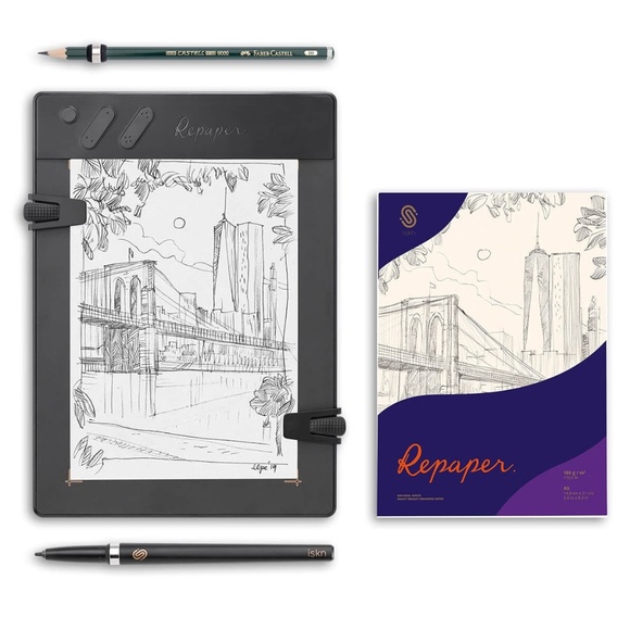 iskn Repaper Faber-Castell Edition - Pencil & Paper Graphic Tablet with 8192 Pre - Picture 2 of 7